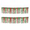 Red & Green Tinsel Fringe Garland – Festive Holiday and Party Decoration